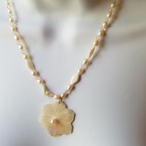 Freshwater pearl necklace